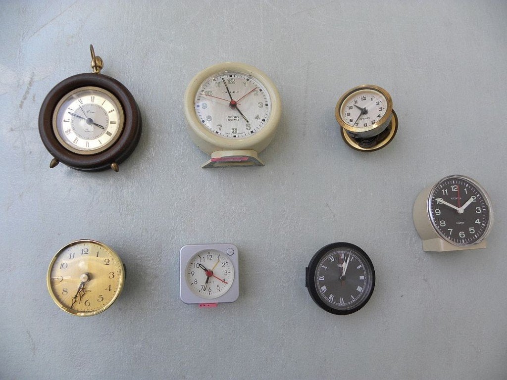 Wekkers met wat minder gebreken, Ophalen of Verzenden, Gebruikt, Wandklok