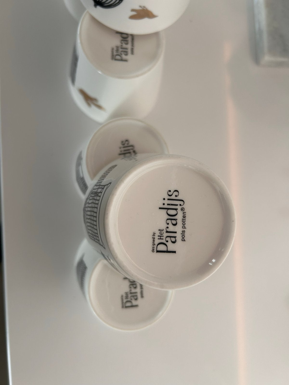 Pols Potten Het Paradijs espresso kopjes (set van 6), Ophalen, Overige merken, Zo goed als nieuw, Modern