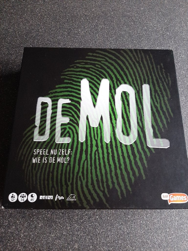 Wie is de mol?, Vijf spelers of meer, Ophalen of Verzenden, Zo goed als nieuw, Just Games