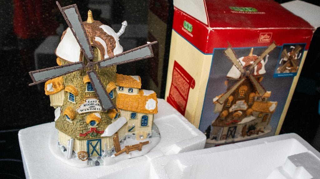 Lemax kerst windmolen #2, defekt, Diversen, Ophalen of Verzenden, Gebruikt