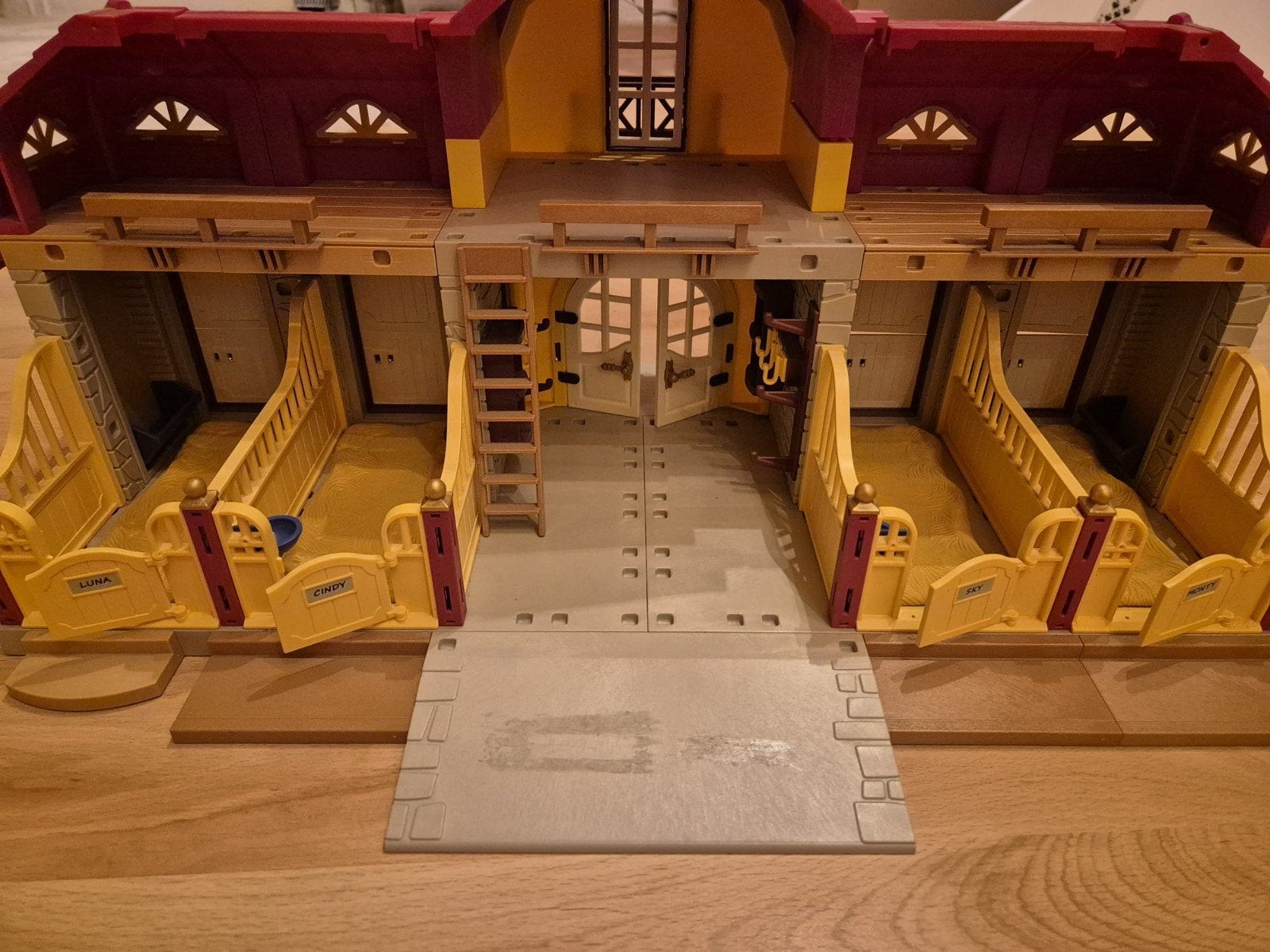 Playmobil paarden en nog veel meer!, Ophalen, Gebruikt