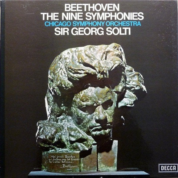 Beethoven - Solti ‎- 9 Symphonies - DECCA 10 LP BOX, Boxset, Symfonie, Ophalen of Verzenden, Zo goed als nieuw