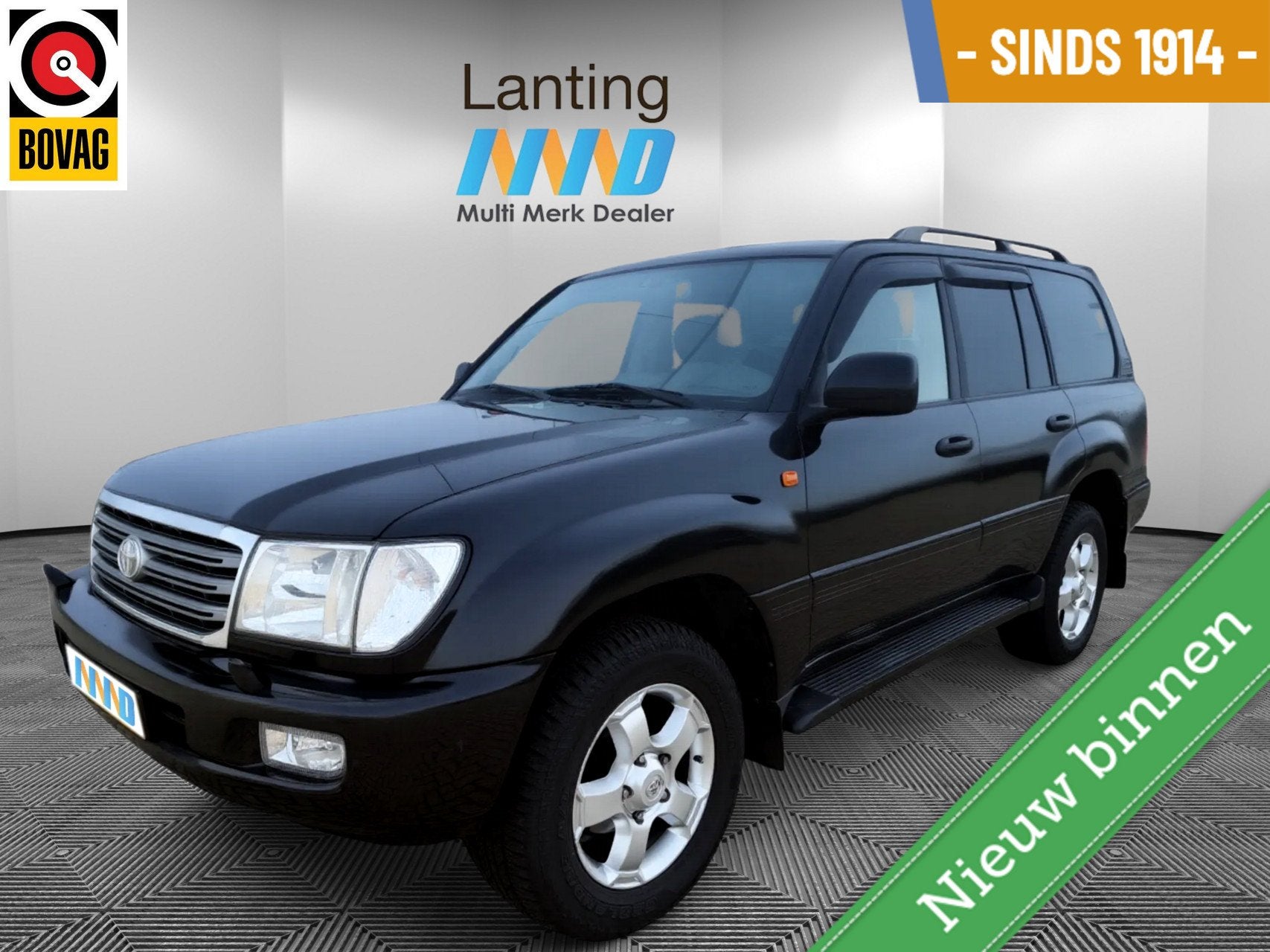 Toyota LandCruiser 100 4.7i V8 Executive 7 persoons APK 6-27, Auto's, Automaat, 238 pk, Gebruikt, 8 cilinders