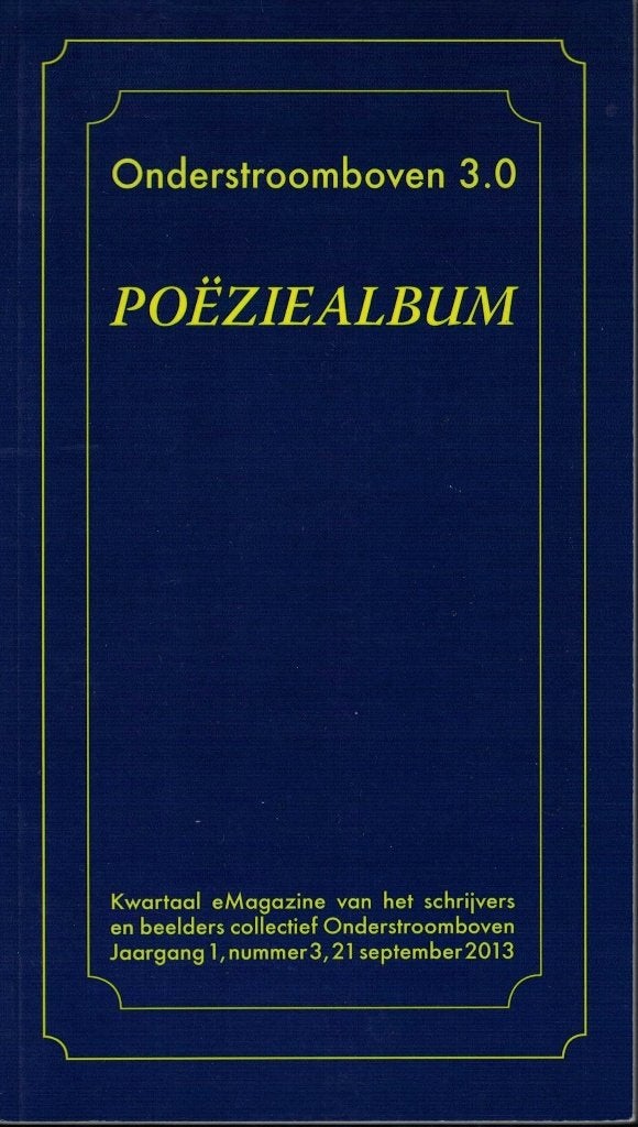 Poëziealbum Onderstroomboven 3.0., Boeken, Verzenden, Zo goed als nieuw
