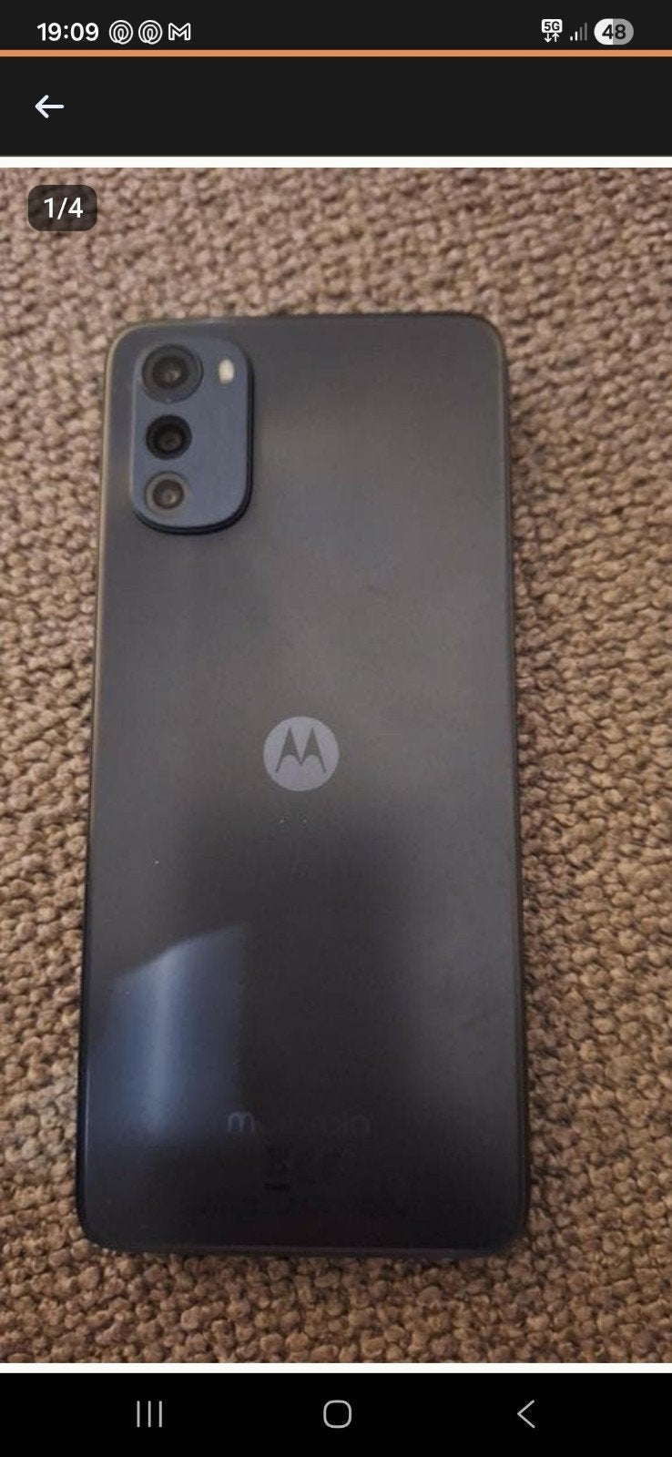 Motorola Moto E32 - Donkergrijs met hoesje, Telecommunicatie, Mobiele telefoons | Motorola, Gebruikt, Overige modellen, Zwart