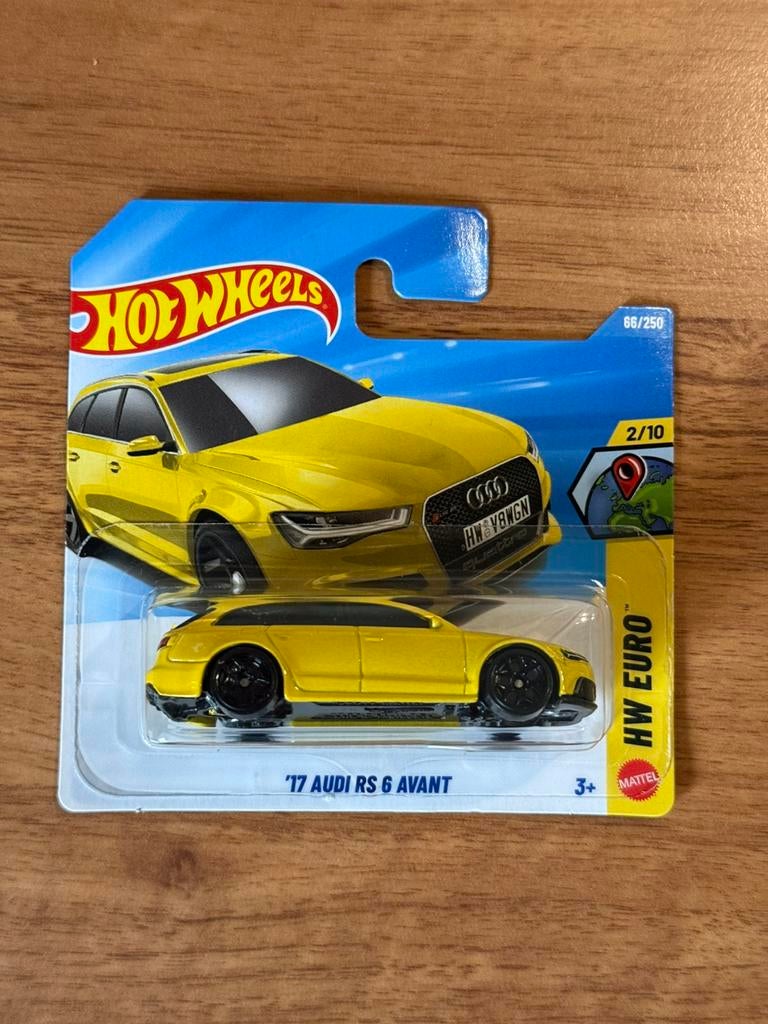 HotWheels Audi RS6 Avant, Ophalen of Verzenden, Zo goed als nieuw, Auto