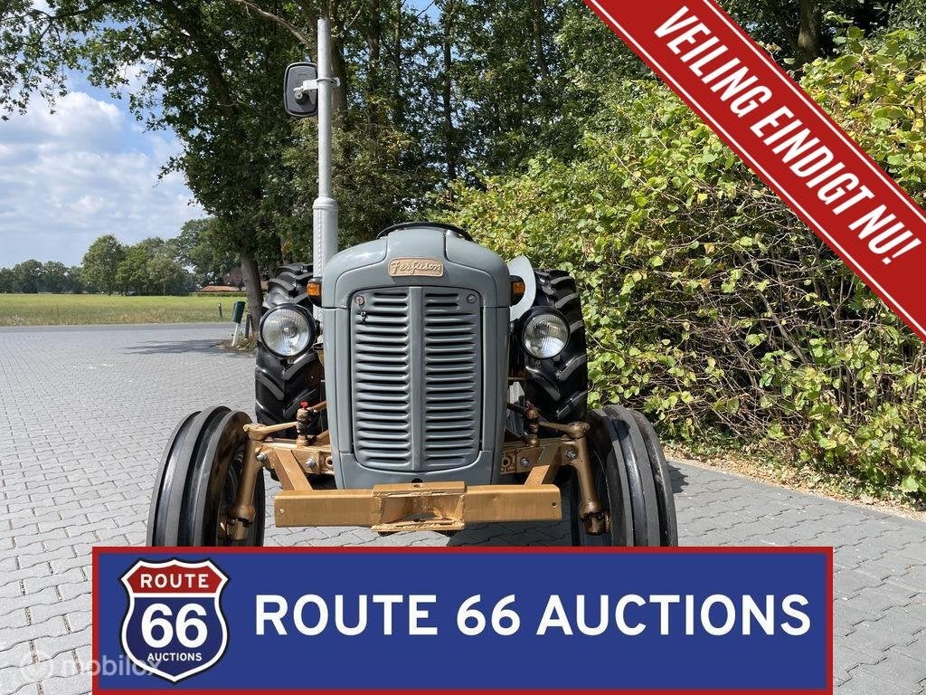 Massey Ferguson FE35 "Gold Belly" Tractor | 1957 | Route 66, Overige merken, Overige carrosserieën, Zwart, Bedrijf