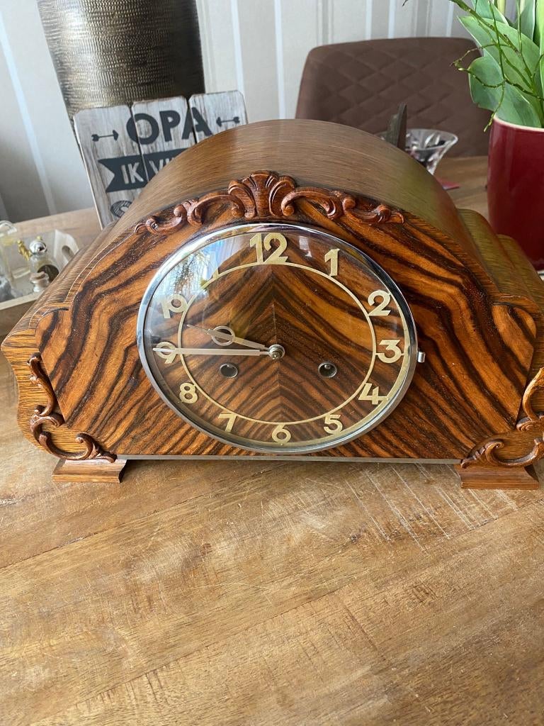Junghans Pendule, Antiek en Kunst, Antiek | Klokken, Ophalen of Verzenden