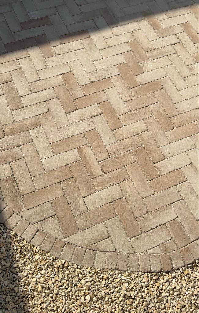 GRATIS 4 m² waaltjes, nieuw!, Tuin en Terras, Ophalen, Overige materialen, Klinkers, Zo goed als nieuw
