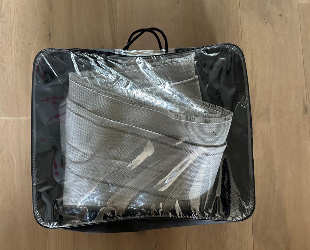 Bolon vloerkleed 3x5 meter, Ophalen of Verzenden, Zo goed als nieuw