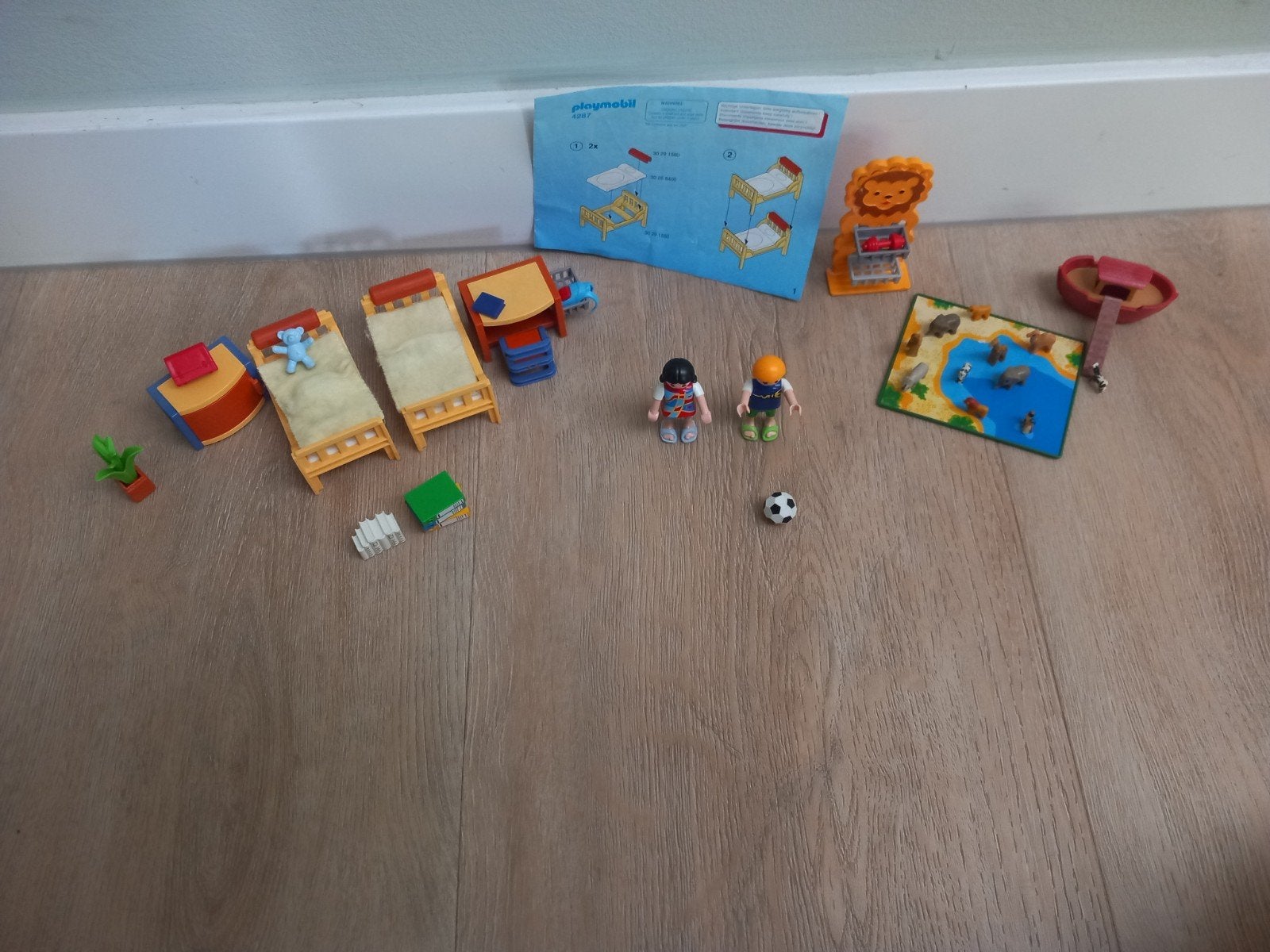 4287 Kinderslaapkamer Playmobil, Kinderen en Baby's, Speelgoed | Playmobil, Ophalen, Gebruikt, Complete set, Overige typen
