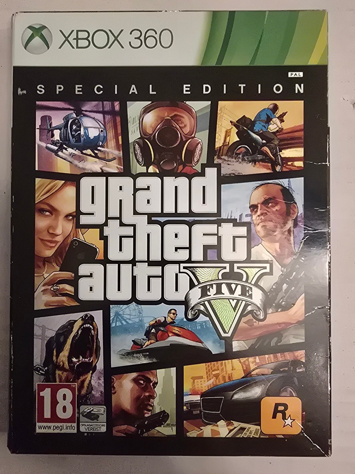Grand Theft Auto V Special Edition Xbox 360, Spelcomputers en Games, Games | Xbox 360, Avontuur en Actie, 1 speler, Vanaf 18 jaar