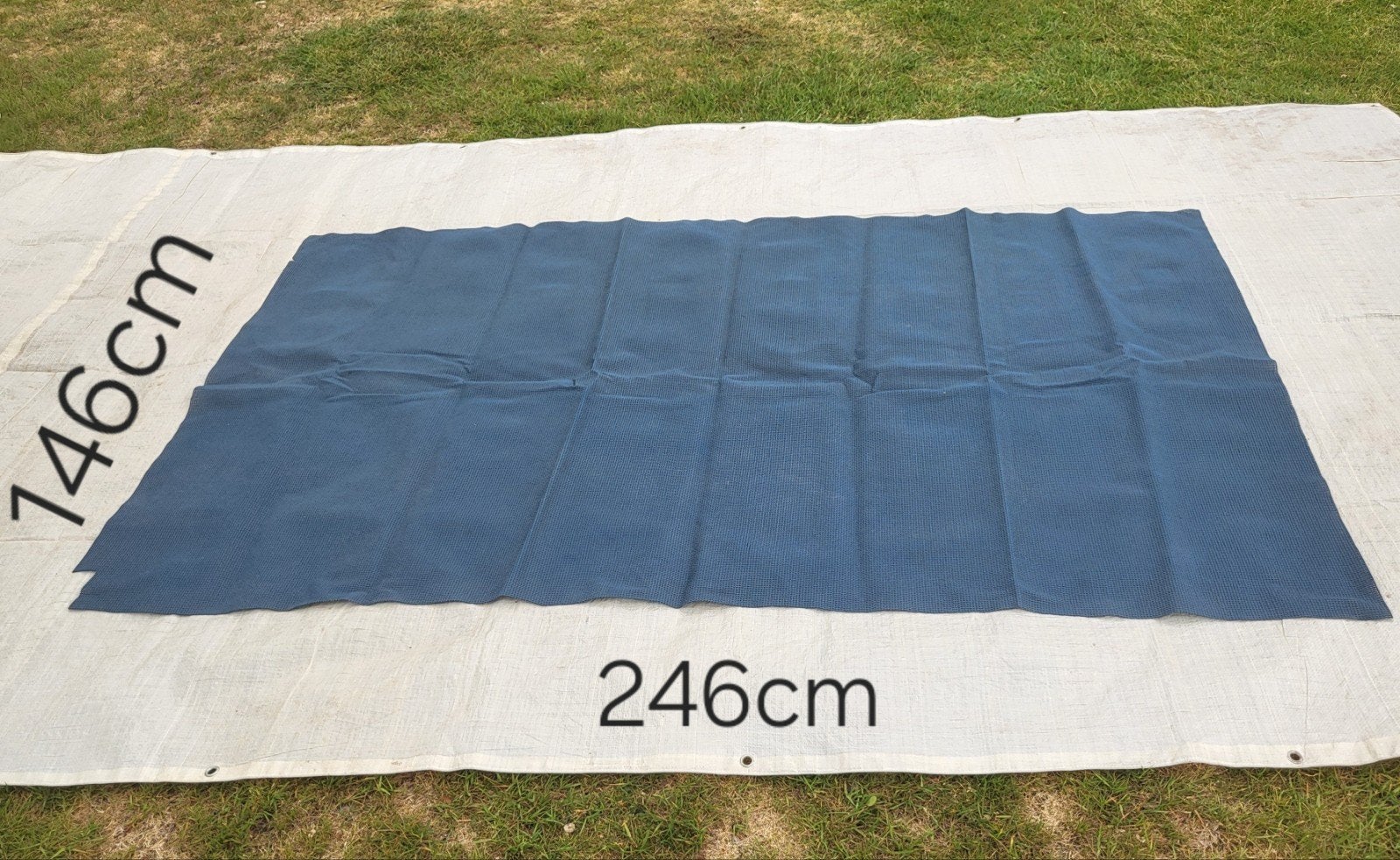tenttapijt 146x246, Caravans en Kamperen, Ophalen of Verzenden, Gebruikt