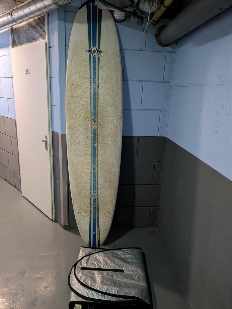 BIC Magnum 8.4 Funboard Surfplank, Watersport en Boten, Golfsurfen, Ophalen of Verzenden, Gebruikt, Funboard, Met draagtas