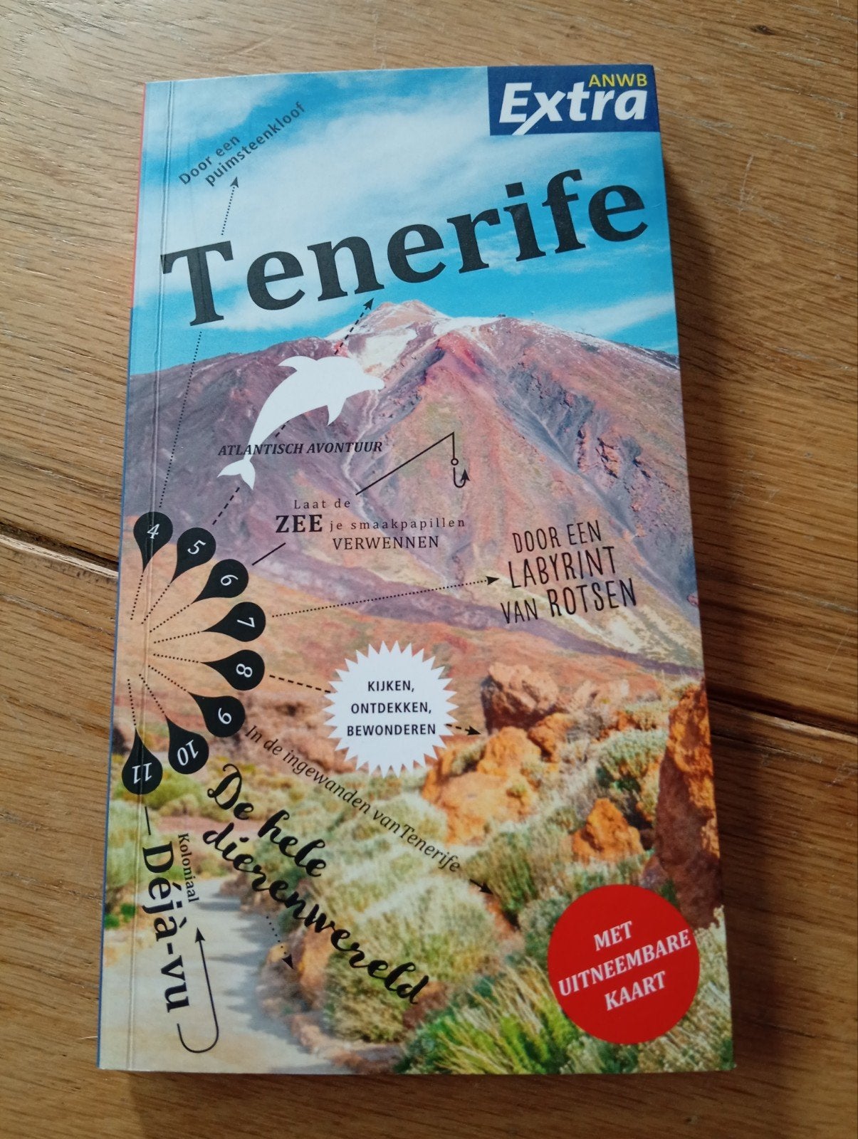ANWB Extra Reisgids Tenerife - Ontdek het eiland!, Boeken, Europa, Ophalen of Verzenden, Zo goed als nieuw, Reisgids of -boek