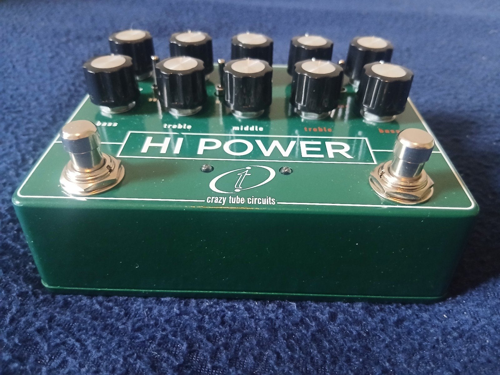 LYR Hi Power pedal Clone Crazy Tube Circuits Gilmour tones, Muziek en Instrumenten, Effecten, Verzenden, Zo goed als nieuw