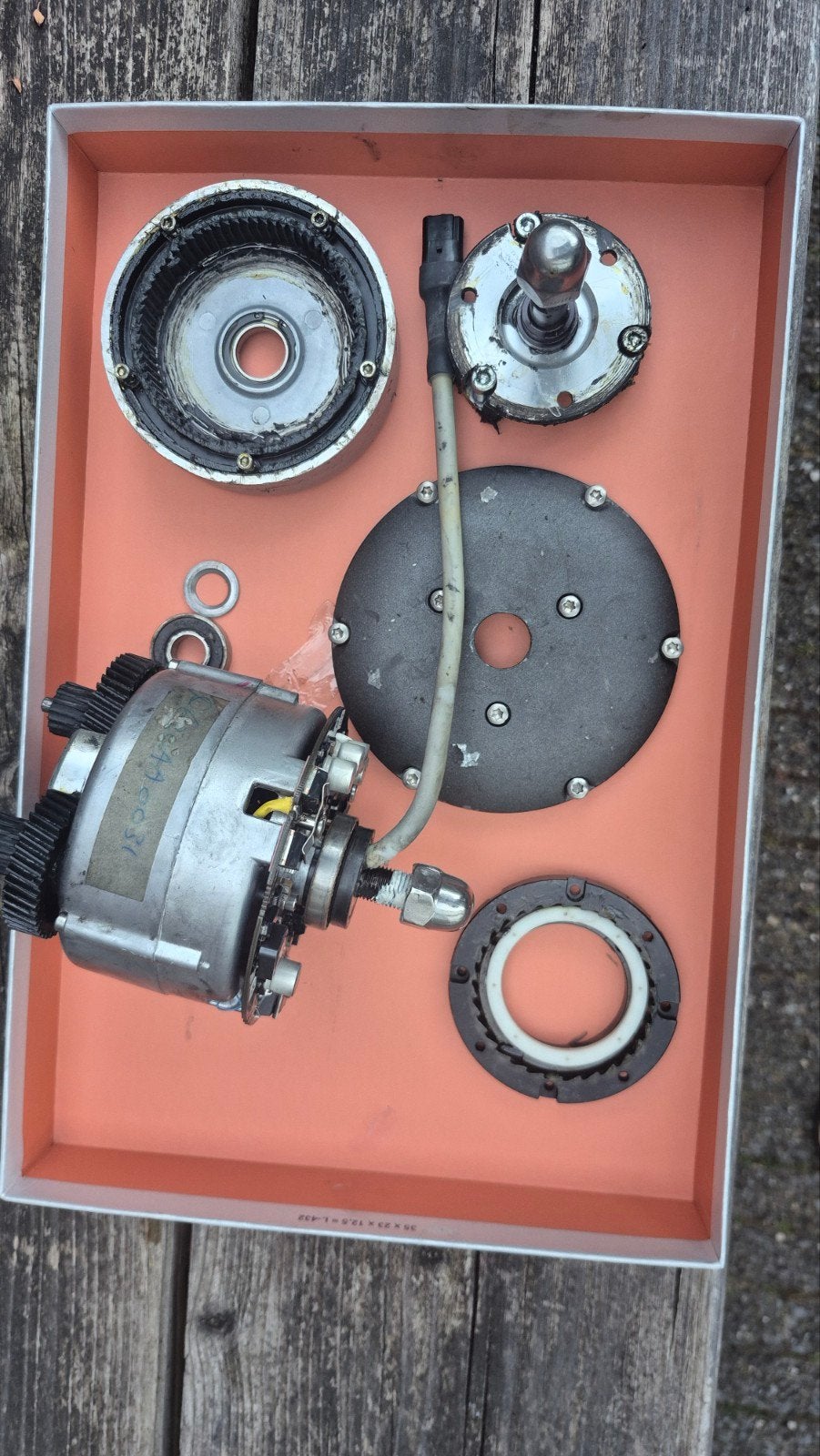 Onderdelen Gazelle Innergy Orange, Elektrische fiets, Gebruikt, Ophalen of Verzenden, Motor