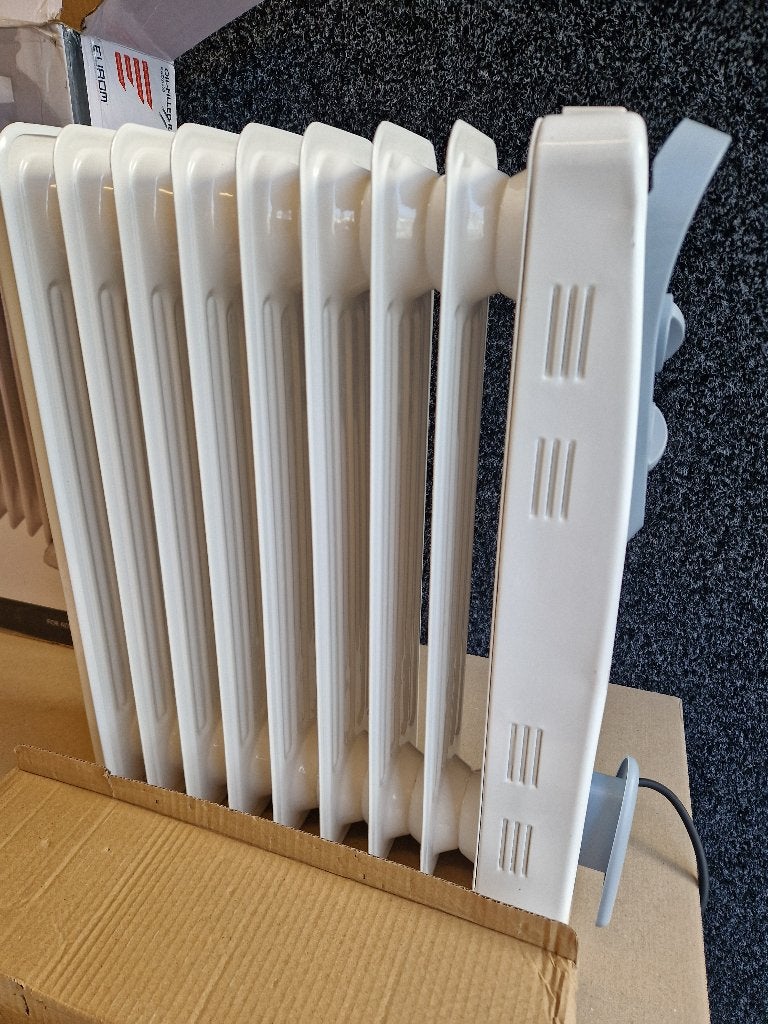 EUROM Oil Filled Radiator 800-1200-2000 Watt (nieuw), Huis en Inrichting, Ophalen, Overige soorten, Elektrisch, Nieuw