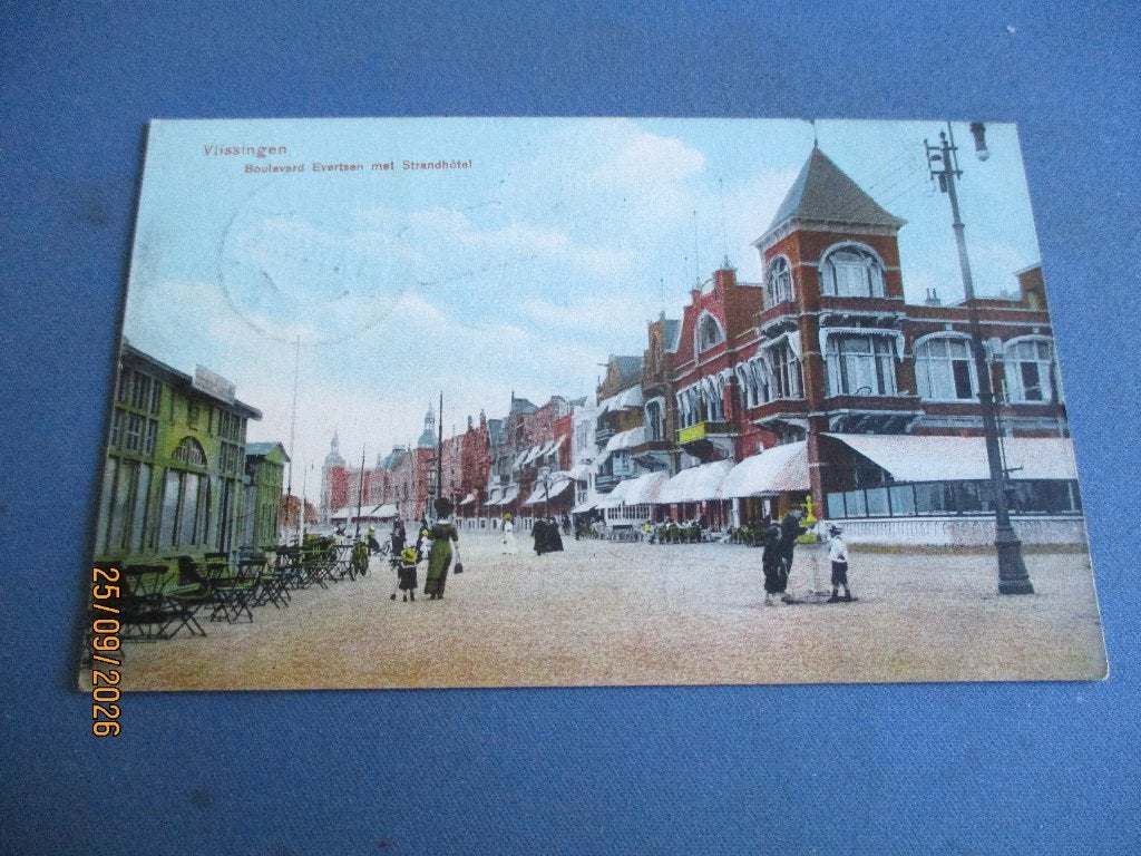 Vlissingen (1916) militair, Verzamelen, Ophalen of Verzenden, Voor 1920, Gelopen, Zeeland