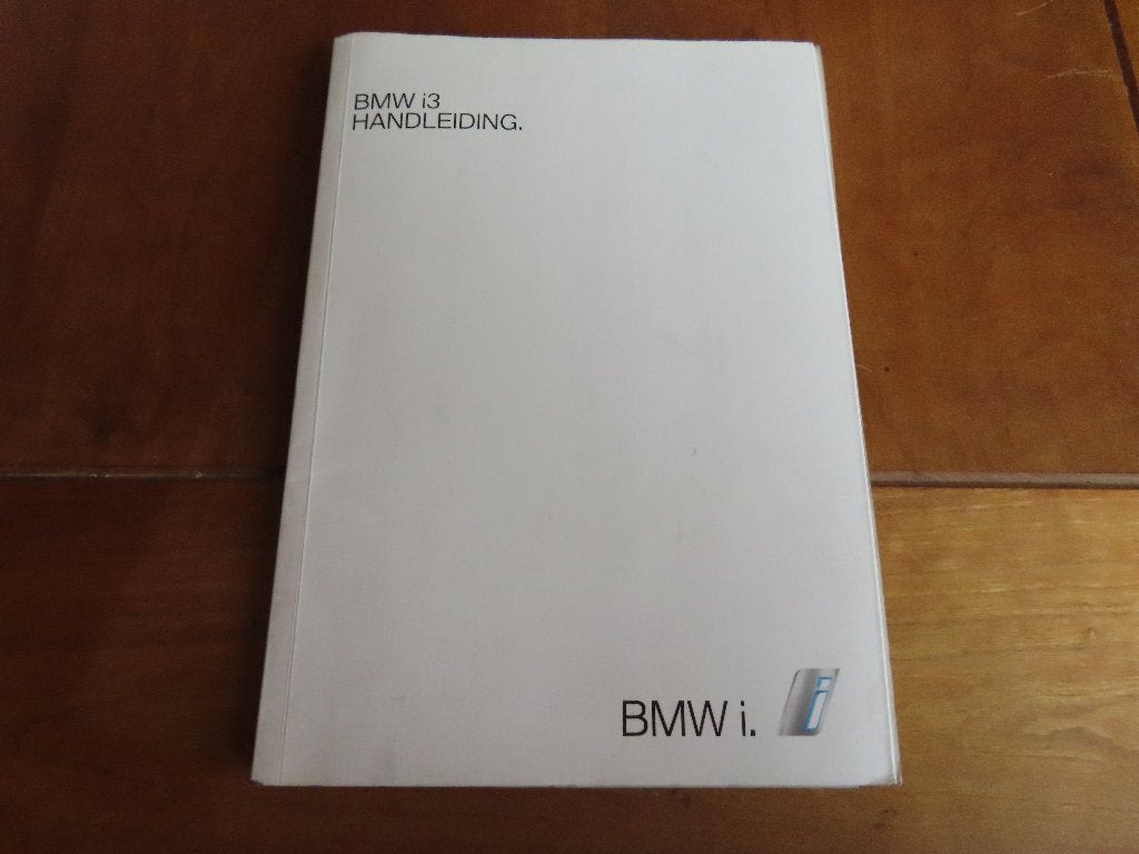 instructieboek BMW i3 2013, 212 blz, Ophalen of Verzenden