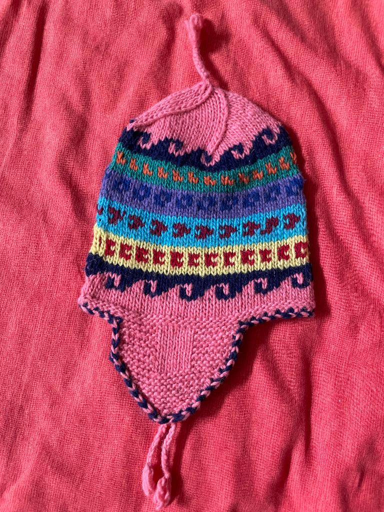 Peru wintermuts Peruaanse muts, Ophalen of Verzenden, Zo goed als nieuw, Jongetje of Meisje, Muts