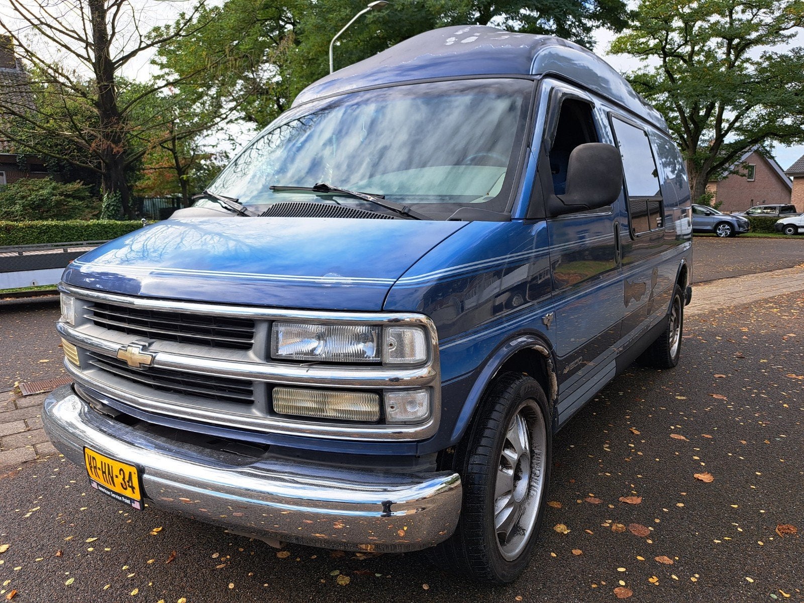 chevrolet chevy van   v8 lpg koopje, Auto's, Automaat, LPG, Te koop, Chevy Van