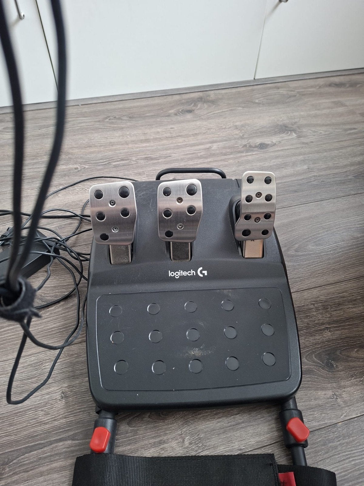 racesetup met stuur/ pedalen, Ophalen, Gebruikt