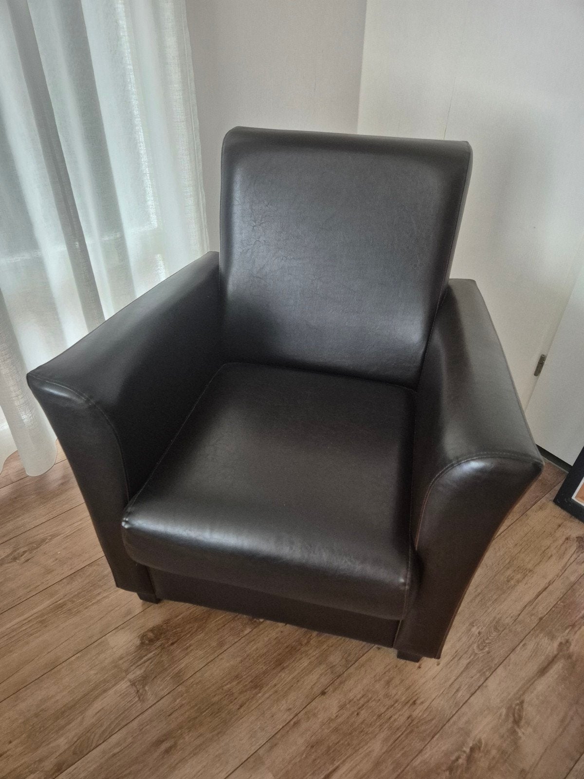 stoel en bank, Huis en Inrichting, Ophalen, Overige materialen, Zo goed als nieuw, 75 tot 100 cm