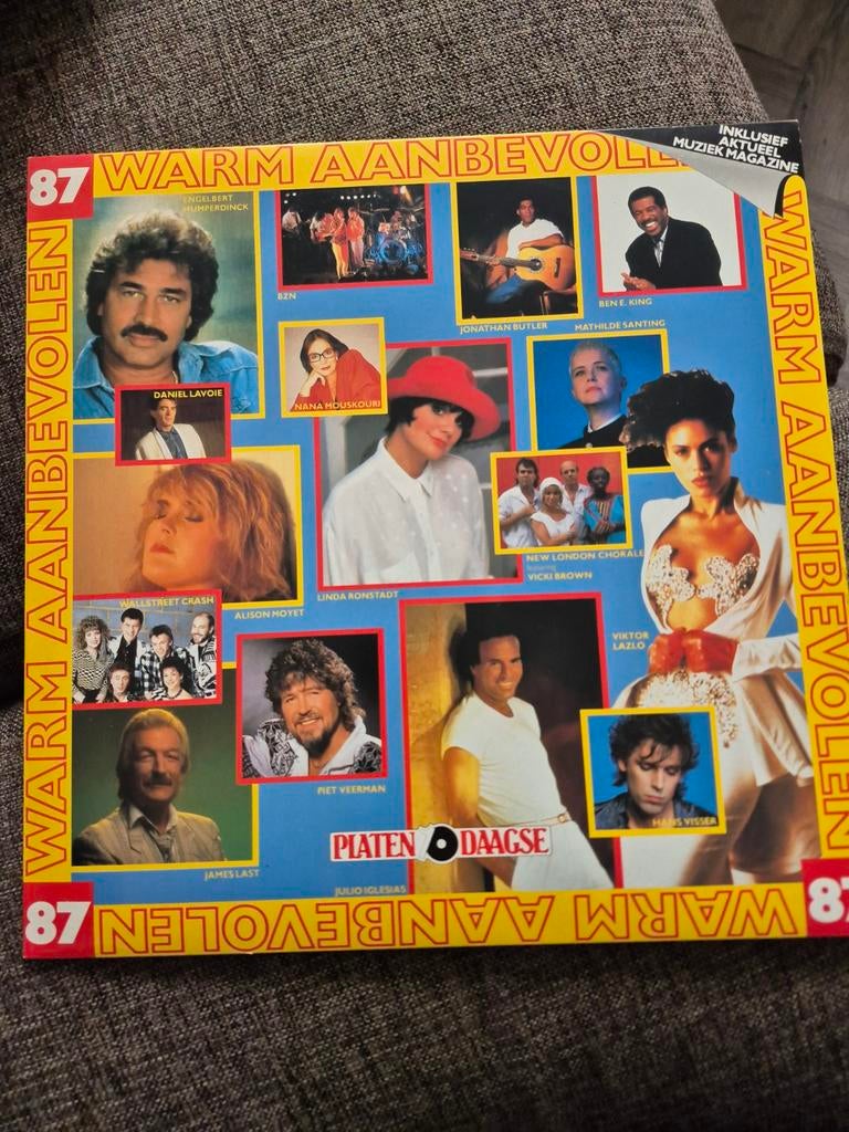 Warm aanbevolen 87 lp., Ophalen of Verzenden, Gebruikt, Overige formaten