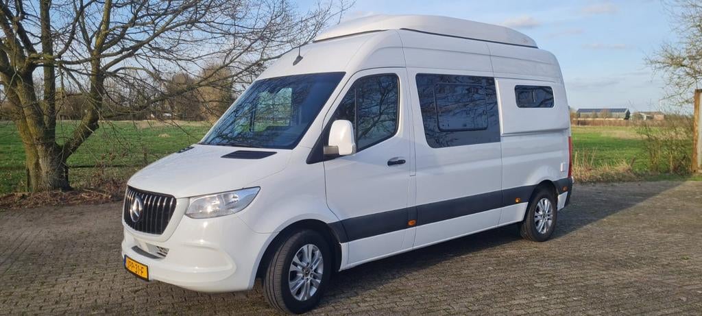 Mercedes Sprinter L2H2 camperbus met hefdak, Automaat, Koelkast, Mercedes-Benz, Diesel