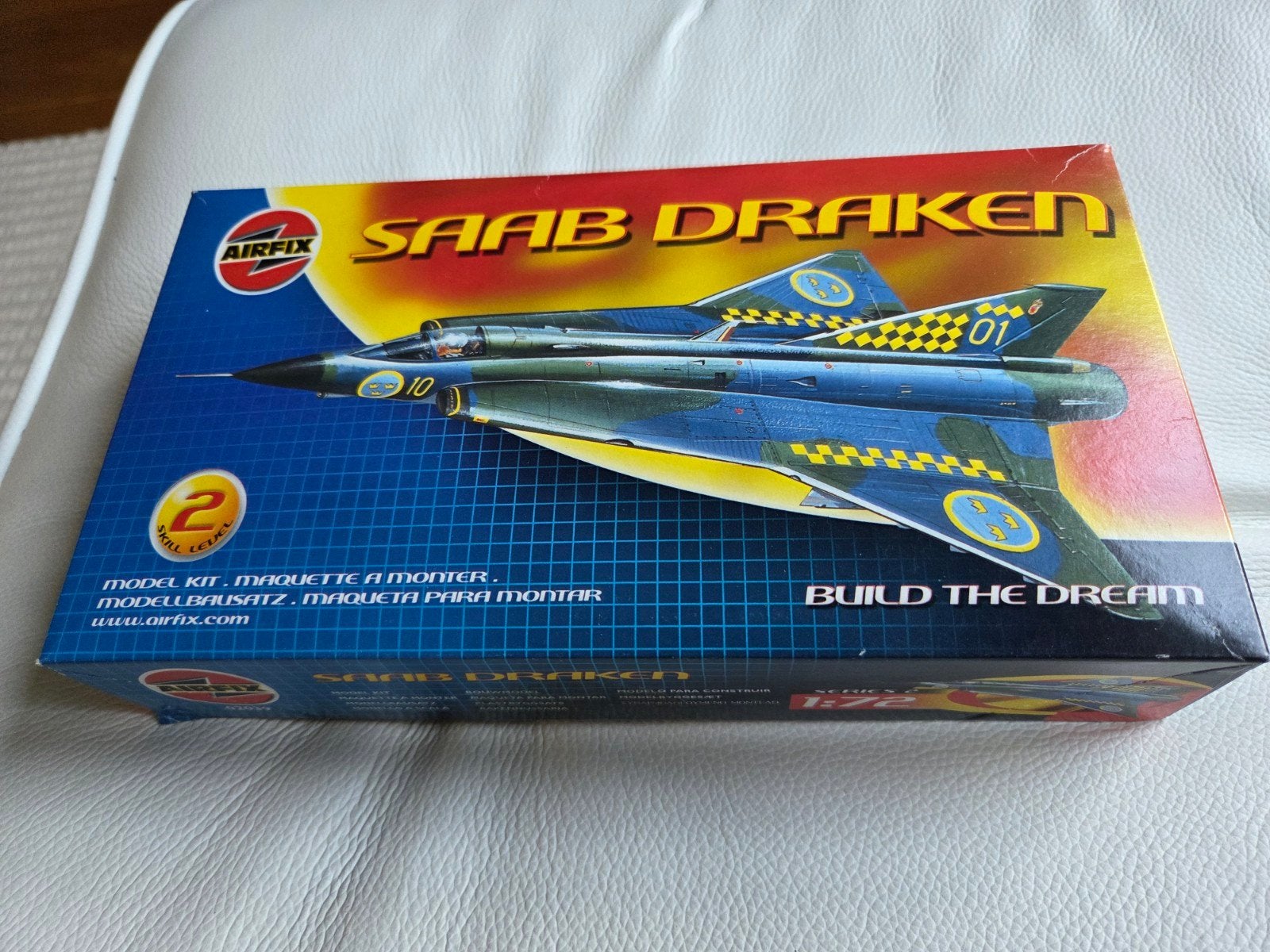 Airfix Saab Draken J35 Modelbouw Vliegtuig 1:72, Ophalen of Verzenden