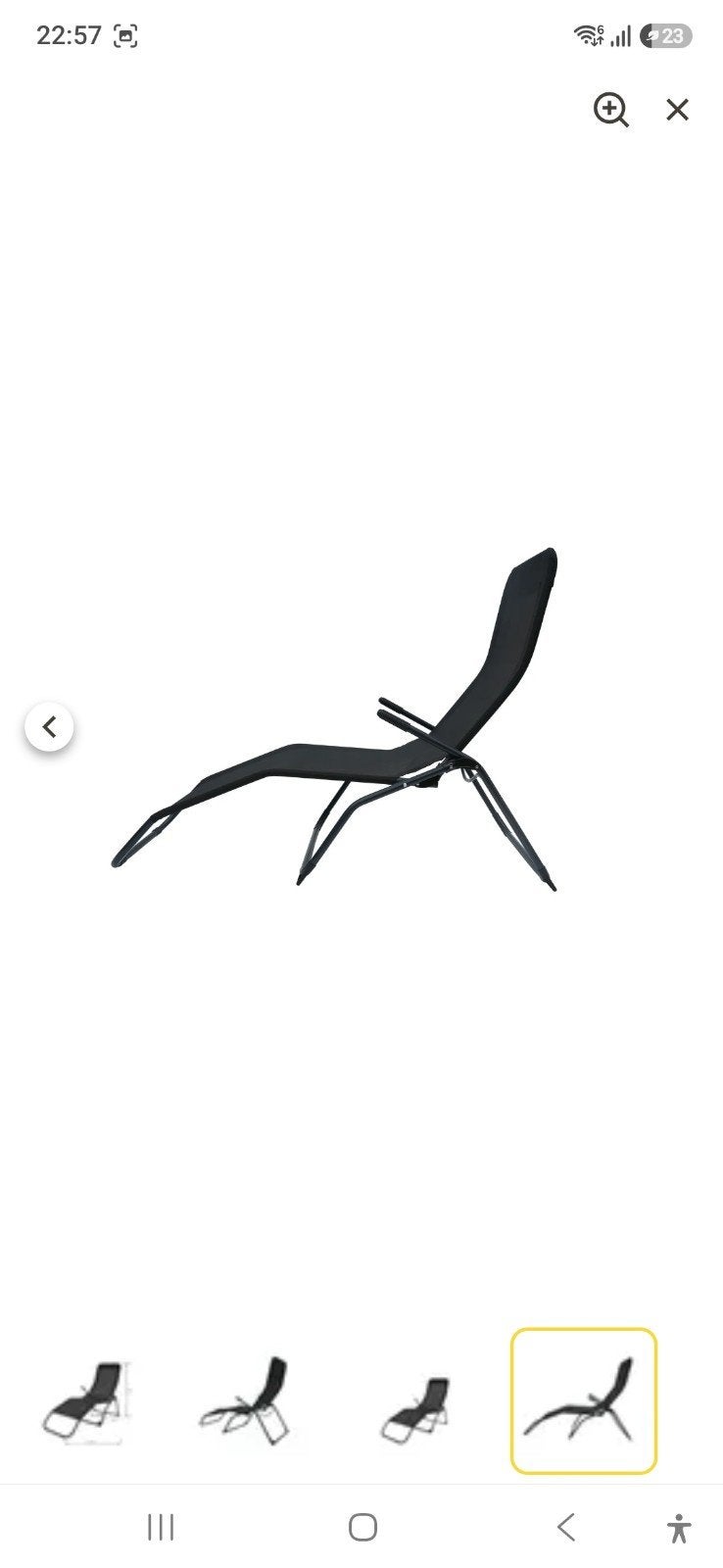ligstoelen inklapbaar., Tuin en Terras, Ophalen, Gebruikt