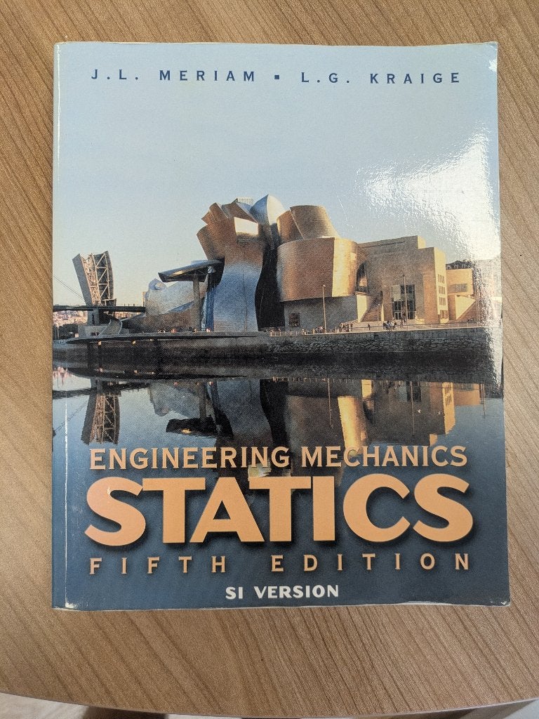 Engineering Mechanics Statics, Fifth edition, Ophalen of Verzenden, Beta, Zo goed als nieuw, WO