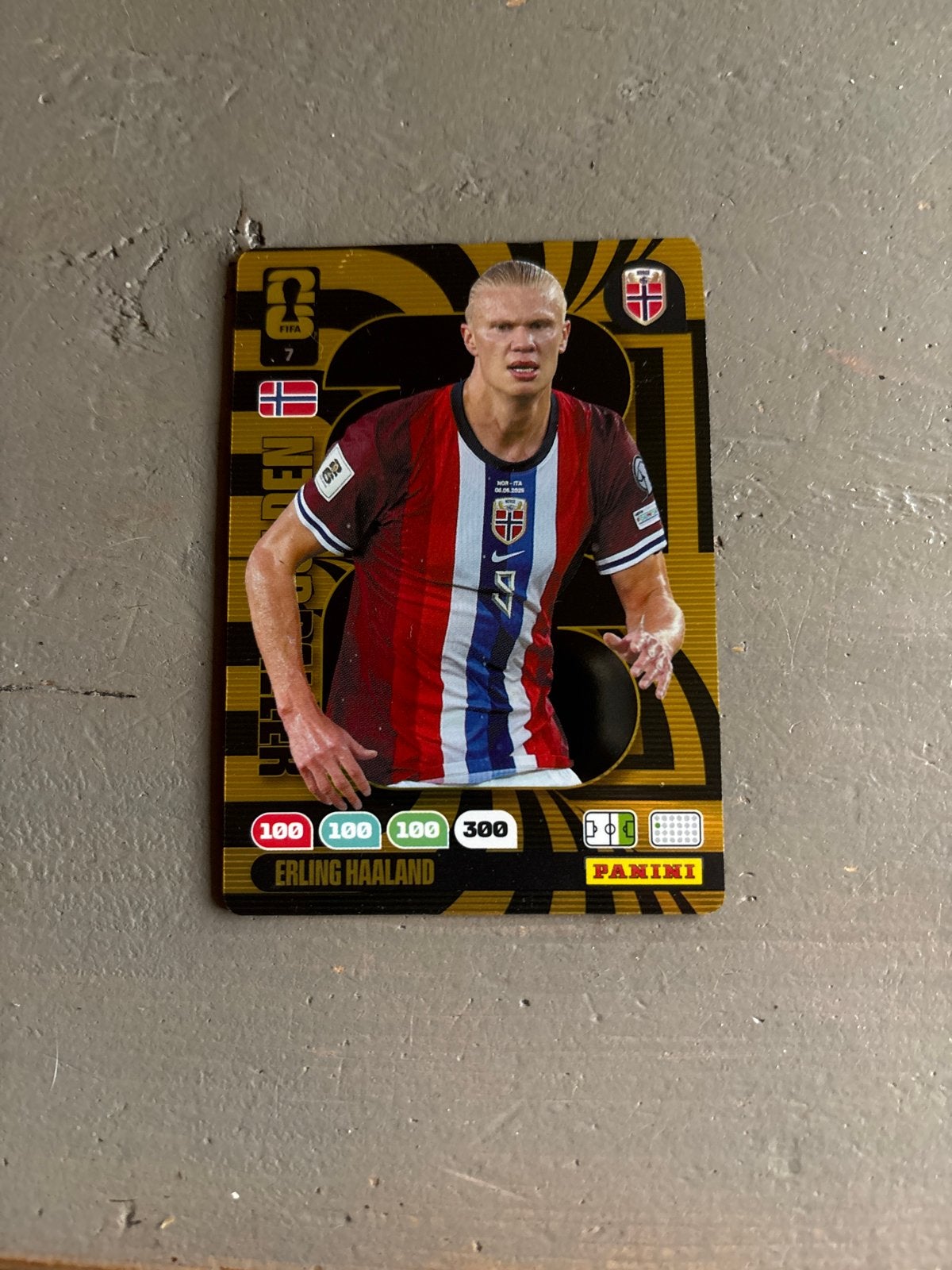 Erling Haaland Panini Adrenalyn XL FIFA World Cup 2026 Kaart, Verzamelen, Sportartikelen en Voetbal, Ophalen of Verzenden, Zo goed als nieuw