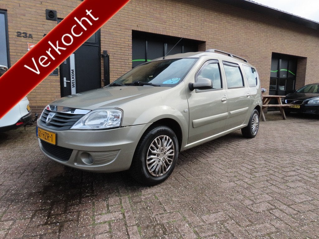 Dacia Logan MCV 1.6-16V Lauréate Airco Stuurbekrachtiging T, Auto's, Dacia, Gebruikt, 4 cilinders, 635 kg, Origineel Nederlands