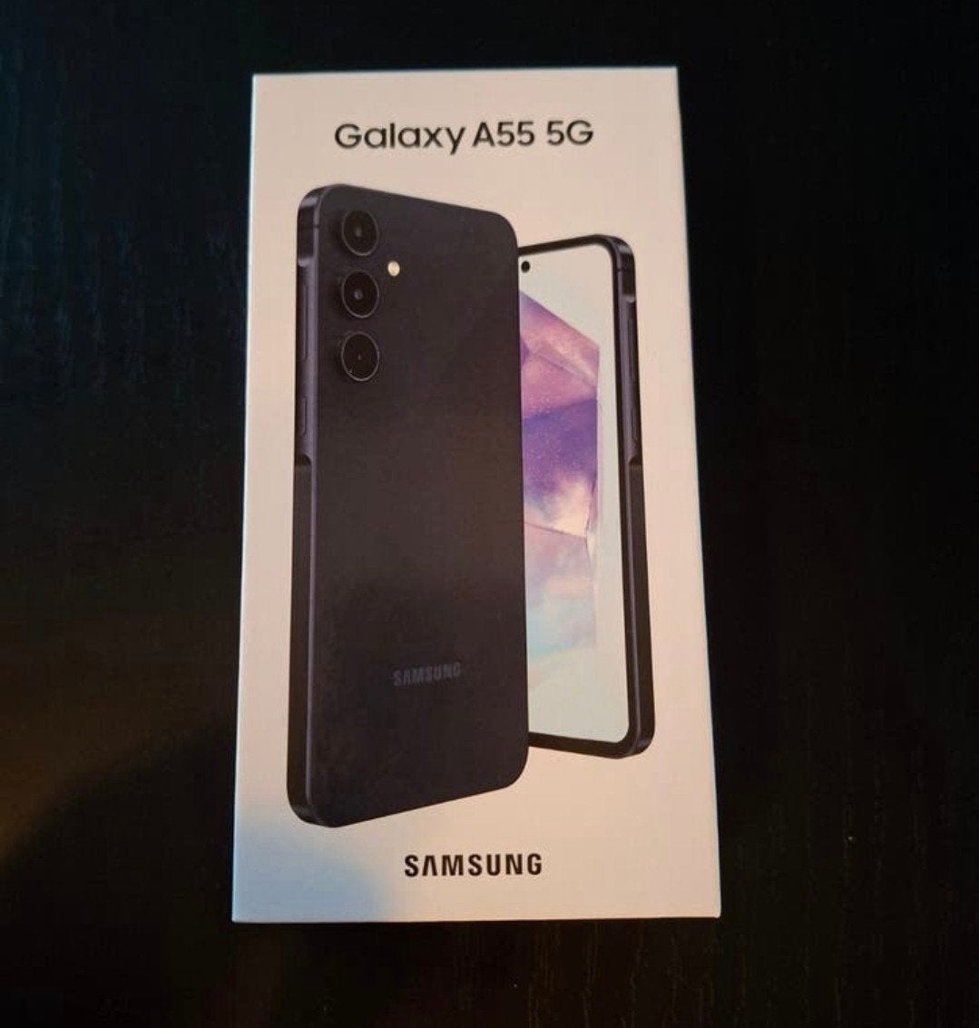 Samsung Galaxy A55 5G 256GB Awesome Navy incl. oplaadkabel, Telecommunicatie, Mobiele telefoons | Samsung, Ophalen, Overige modellen