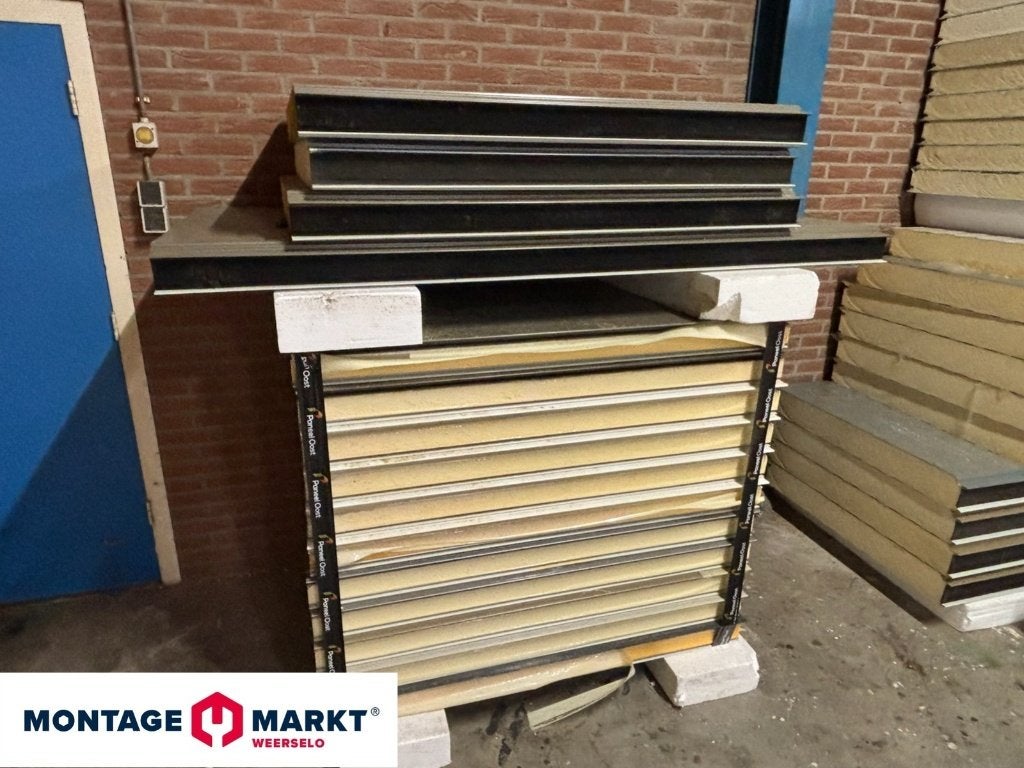 C-keus sandwichpanelen | Dak & Wand | Goedkoop | >3000 mm, Doe-het-zelf en Verbouw, Platen en Panelen, Ophalen, Zo goed als nieuw