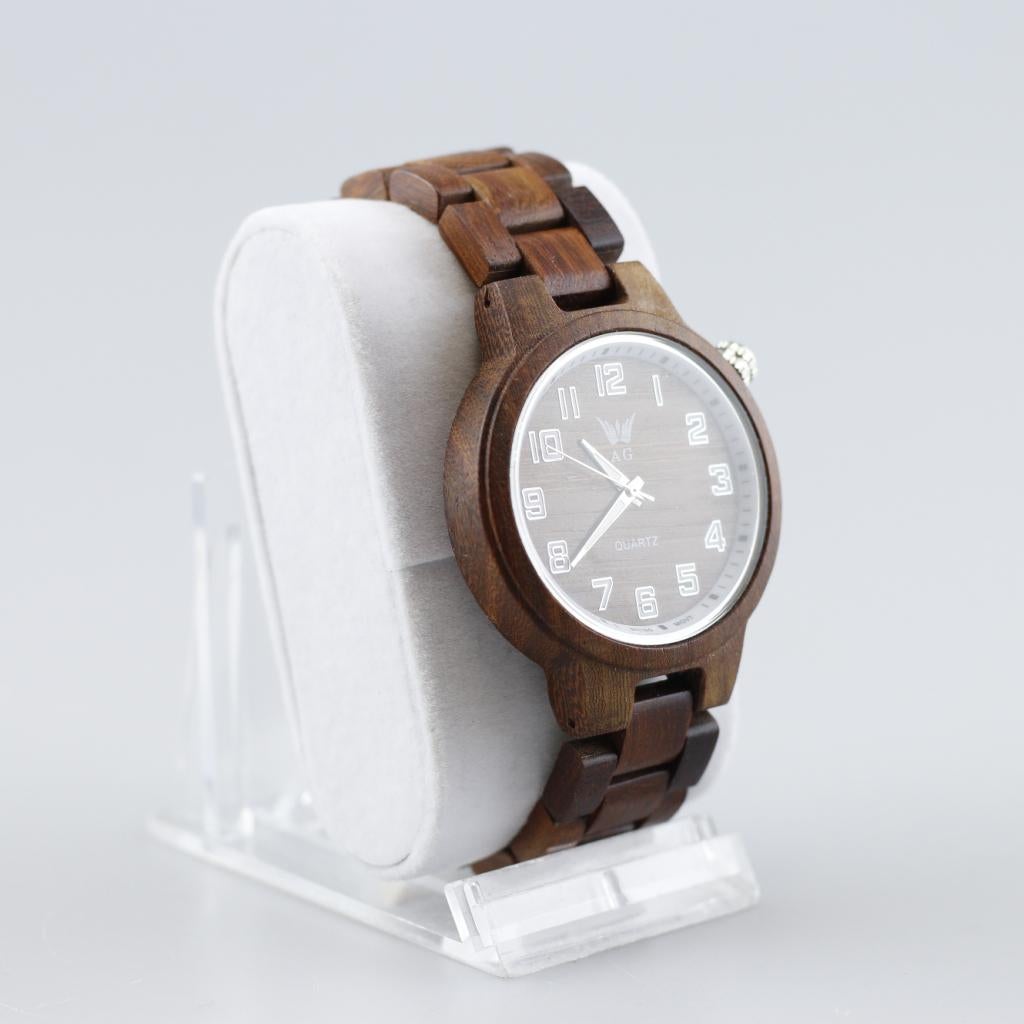AG Woodwatch, Sieraden, Tassen en Uiterlijk, Horloges | Heren, Flex Ltd., Zo goed als nieuw, https://flex.com/contact-us, Nobelstraat 10, 5807 GA Oostrum LB, Limburg, Nederland
