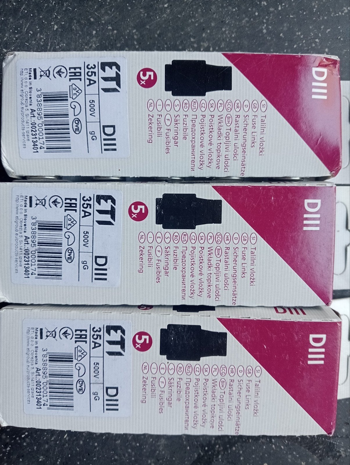 Zekeringen, Ophalen, Nieuw, Overige merken, Overige typen