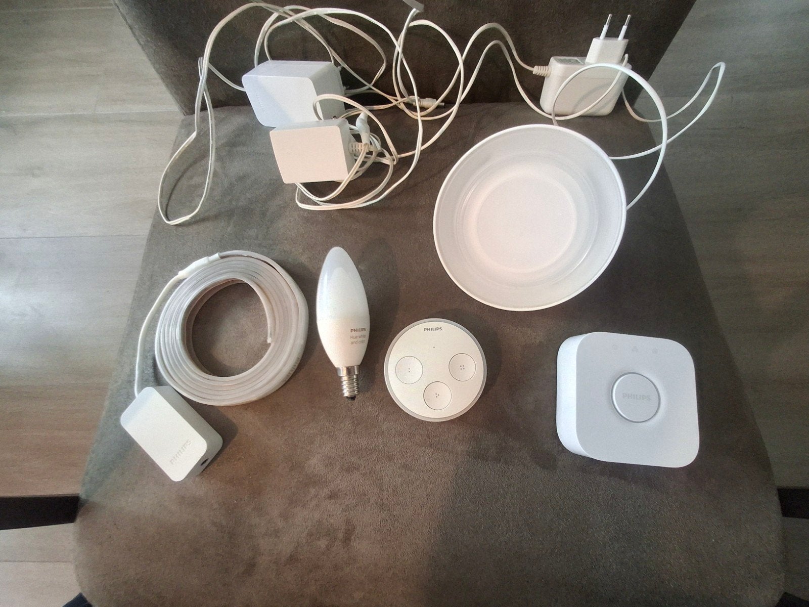 Philips Hue Set, Ophalen of Verzenden, Minder dan 30 watt, E27 (groot), Led-lamp