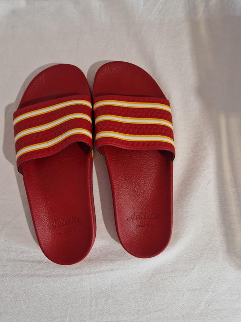 Adidas Adilettes Original slippers maat 9, Ophalen of Verzenden, Overige maten, Zwart