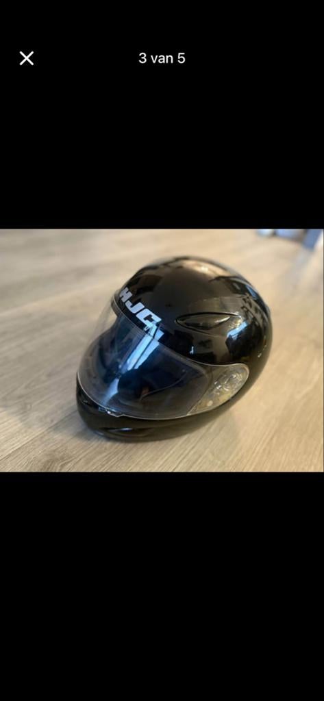 2x HJC Scooter Motorhelmen Zwart Maat XL - Z.G.A.N., Heren, Ophalen of Verzenden, Integraalhelm, Tweedehands