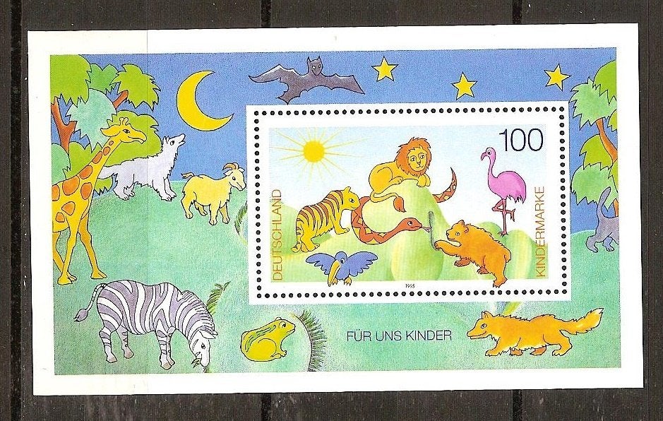BRD 1825 blok 34 postfris, Ophalen of Verzenden, BRD, Postfris