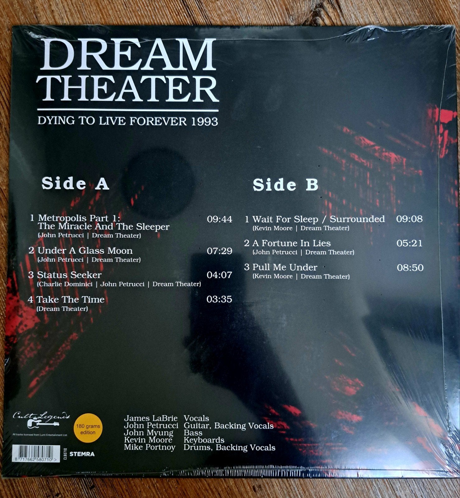 Dream Theater - Dying To Live Forever 1993 (180 gram LP), LP, Limited edition, Progressive Rock, Ophalen of Verzenden