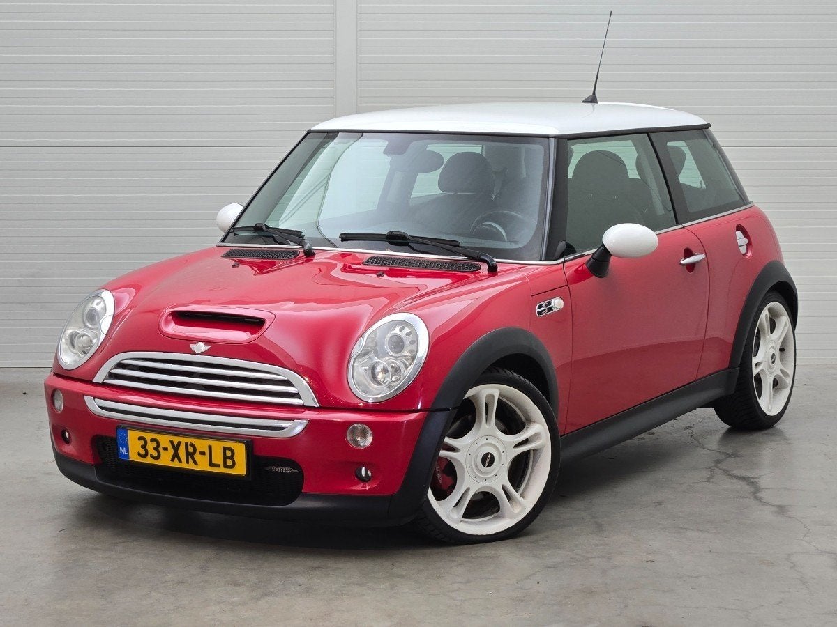 Mini cooper works 211 pk, Auto's, Mini, Voorwielaandrijving, Zwart, 4 cilinders, Leder