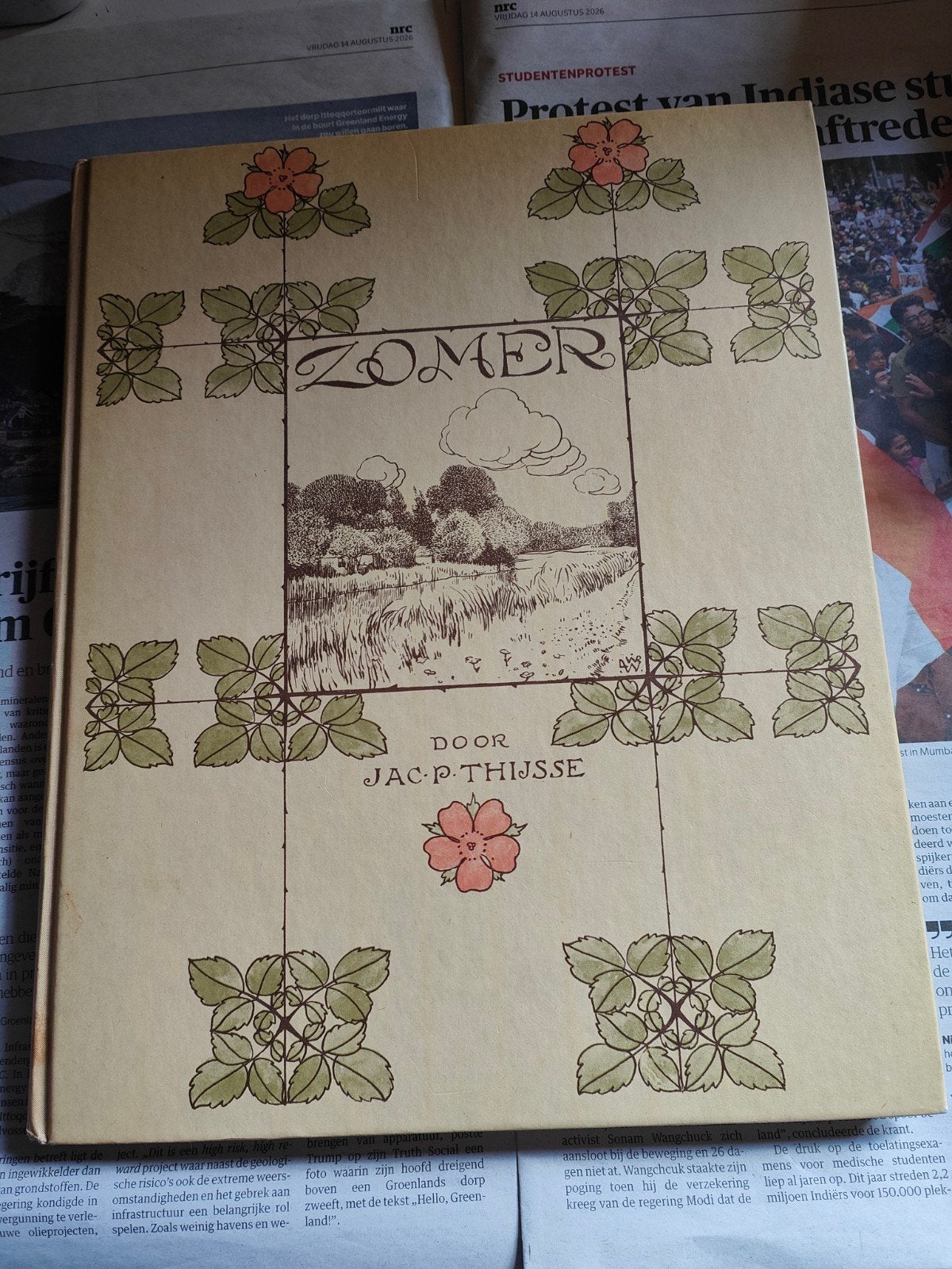 Zomer door Jac. P. Thijsse - Compleet uit 1982, Ophalen of Verzenden, Zo goed als nieuw, Natuur algemeen, Jac. P. Thijsse