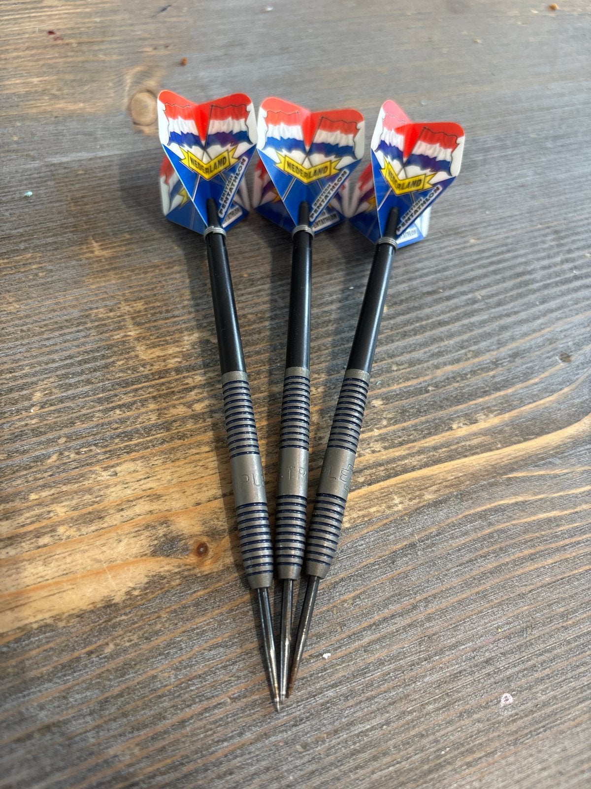 Raymond Van Barneveld Tripple B Darts Phantom grip 21g, Ophalen of Verzenden, Gebruikt, Pijlen