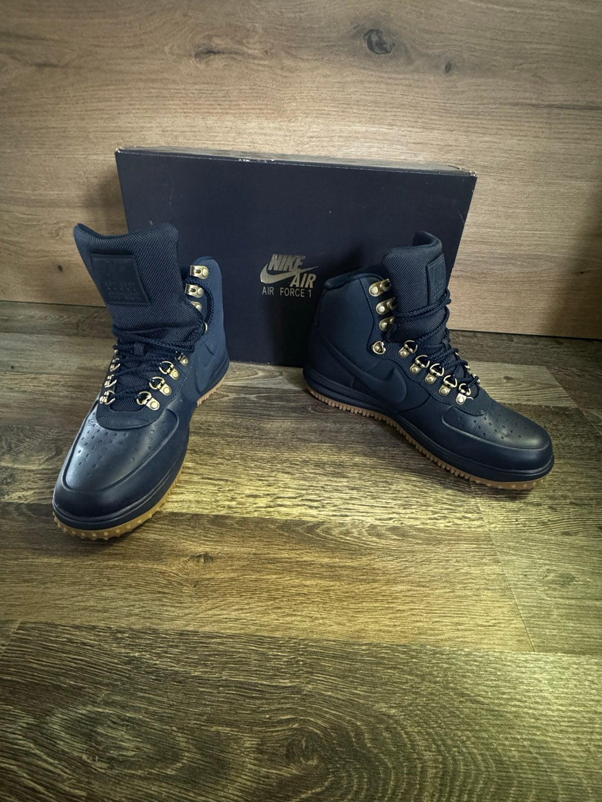 Nike Lunar Force 1 Duckboot '18 - Maat 42,5, Ophalen of Verzenden, Nieuw, Blauw, Boots