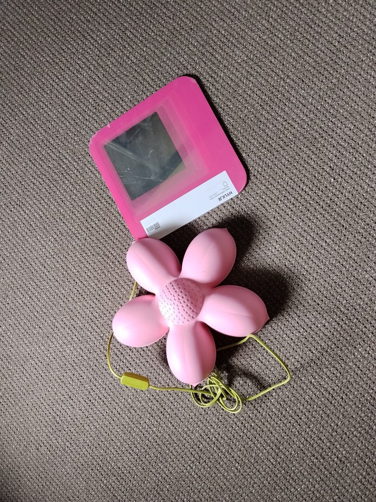 lamp en spiegel, Kinderen en Baby's, Roze, Ophalen, Gebruikt, Spiegel