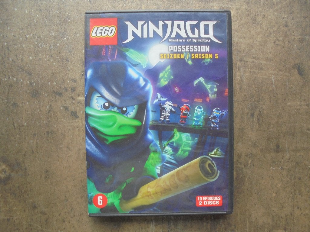 Lego DVD Ninjago Masters Of Spinjitzu 5 (zie foto's), Gebruikt, Tekenfilm, Overige soorten, Ophalen of Verzenden